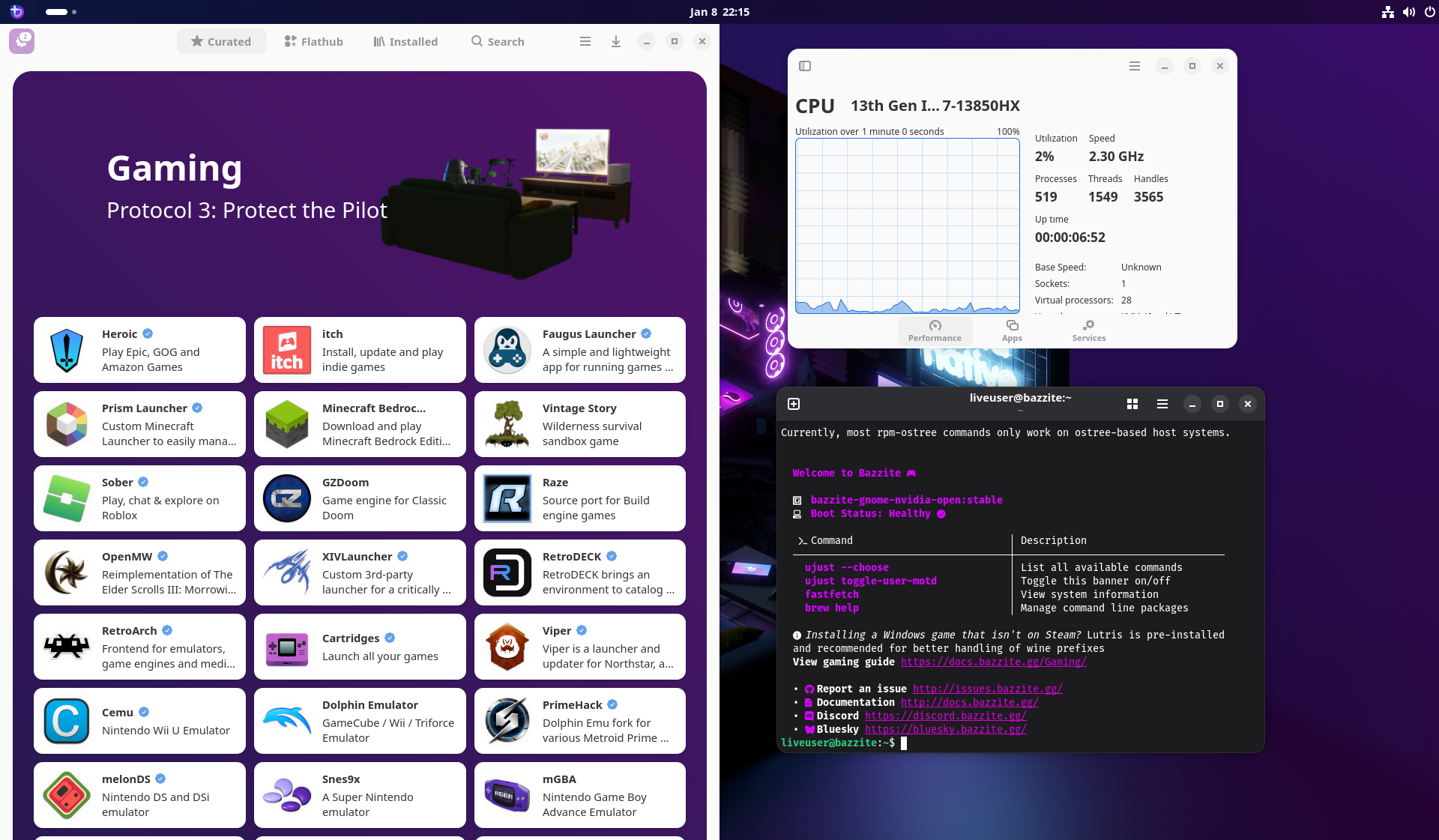 Bazzite Desktop